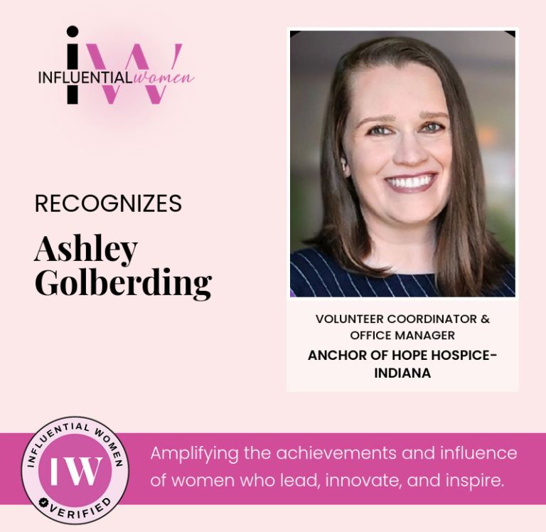 Celebrating Our Volunteer Coordinator: Ashley Golberding Nominated for Influential Women of 2026